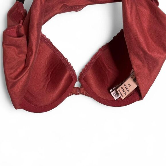 NWT Victorias Secret Red Body By Victoria Racerback Demi Bra Size 32C - Picture 4 of 6